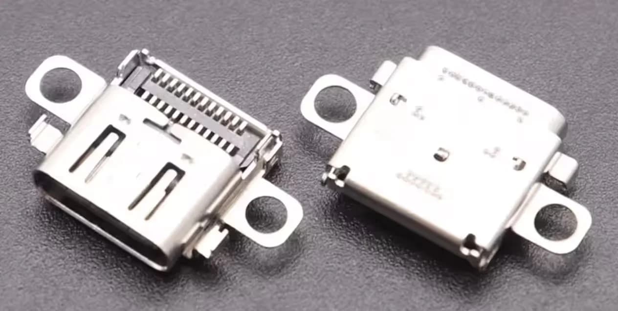 USB-C-aansluiting van de Nintendo Switch 2